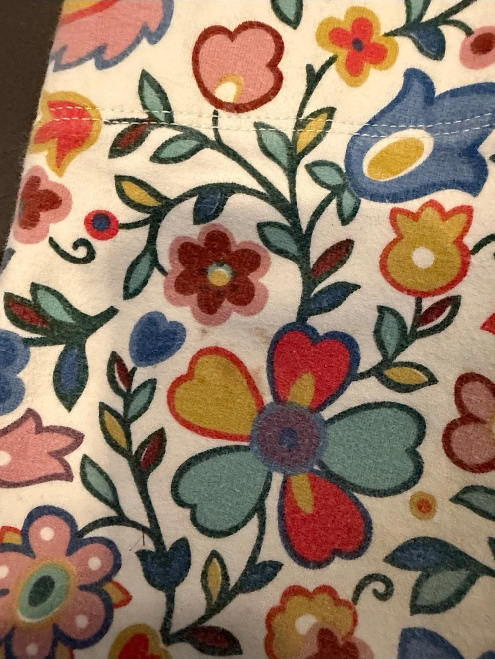 Mini Boden Girls Floral Print Leggings